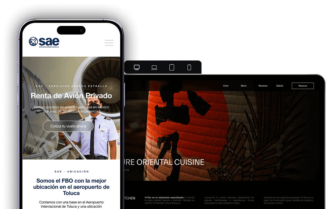 Scalable website