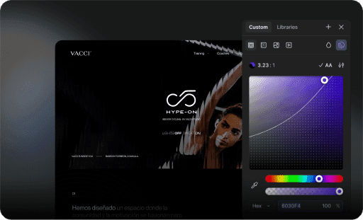 Custom website design